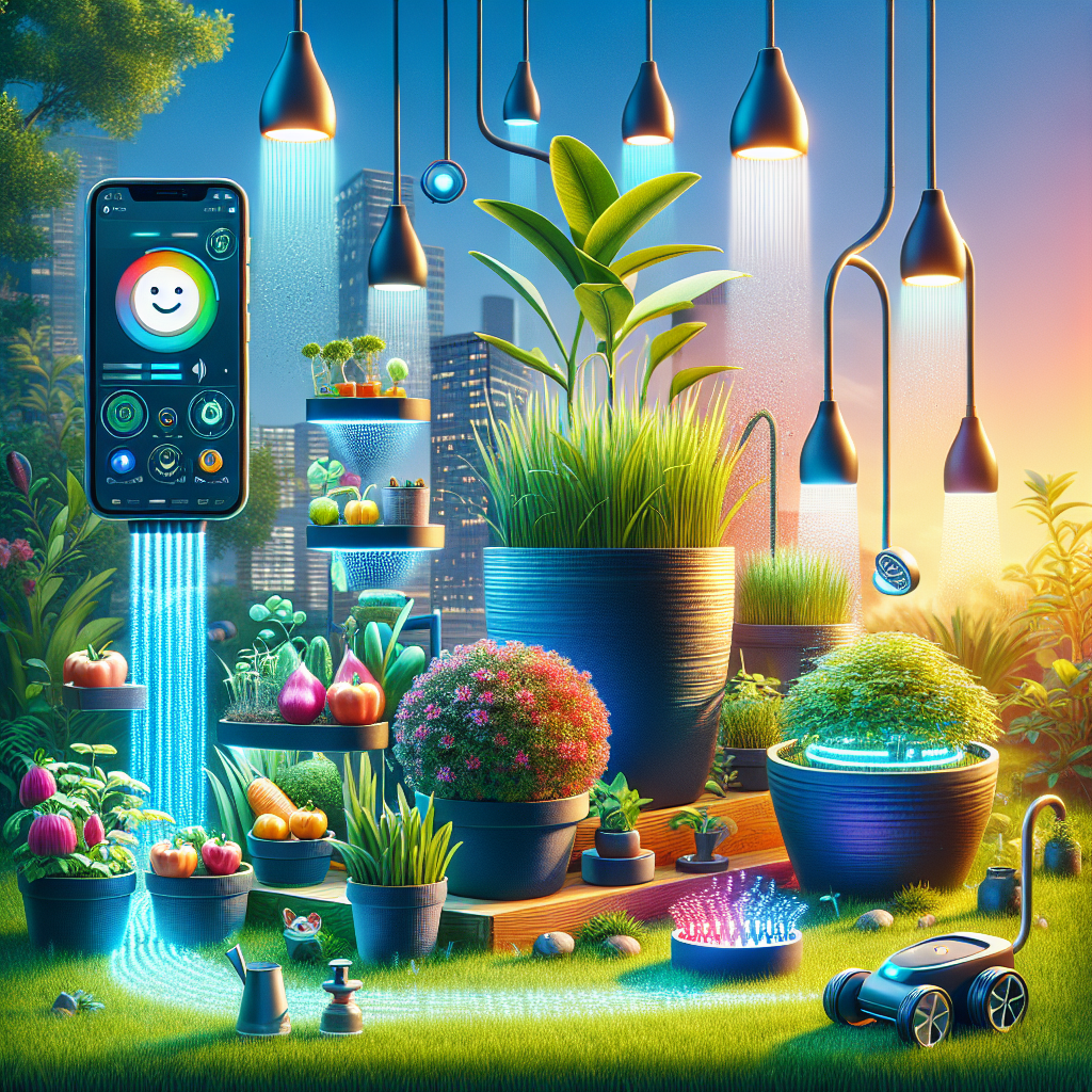 Dispositivos tecnológicos para que tus plantas sean la envidia de cualquiera